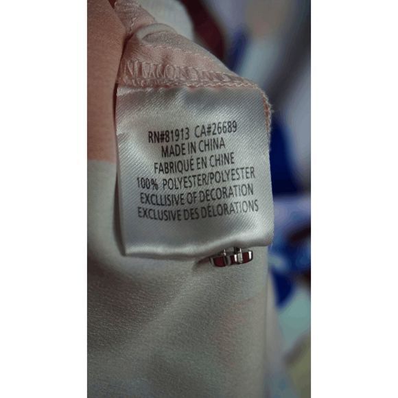 Robert Graham Women's Olivia Watercolor Sz 4 Colorful‎ Puff Sleeve Dress - Picture 5 of 6